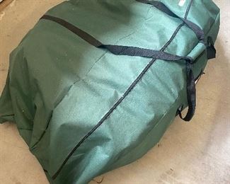 New Xmas tree in bag