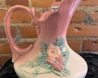 Hull pottery Wildfower pitcher $50