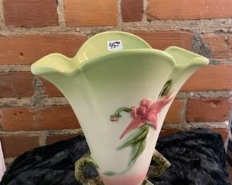 Hull pottery Iris vase