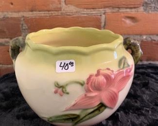 Hull pottery Woodland hi gloss 51/2 jardiniere