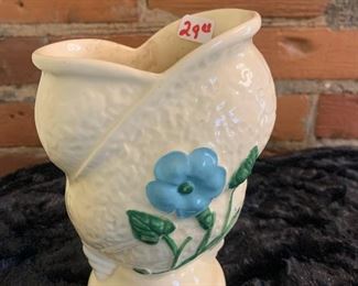 Hull 50’s Blue morning glory vase
