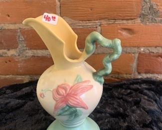 Hull W-6 61/2 Ewer Woodland vase