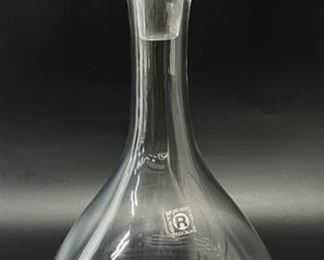 ROGASKA FINE CRYSTAL POLISH PONTIL MCM DECANTER