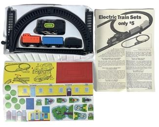 1987 GFX Golden Eagle Electric Train Set - Includes All Trains, Tracks, and Accessories
