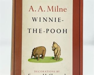1961 A. A. Milne Winnie the Pooh Published By EP Dutton & Co Hardcover Book W/ Original Dust Jacket