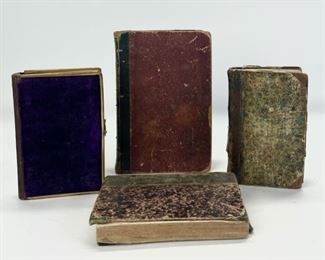 Antique Early 19th C Latin, Italian, & Greek New Testament, Jerusalem Liberated Hardcover Books - Books dated 1896, 1829, and 1819
