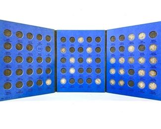 1900-1916 Barber Dime Collection Book - The book includes 26 total Barber dimes ranging from 1900-1916 in varying condition but good overall. Each was struck in 2.5g of .900 silver. 
