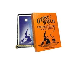 Gypsy Witch Fortune Telling Playing Cards with Instructions - The United States Playing Card Company 