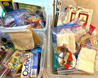 Office supplies and dewing notions