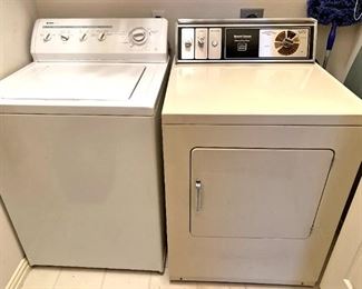 Washer and dryer