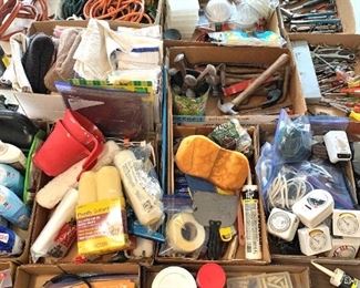 Hand tools, and garage and yard misc.