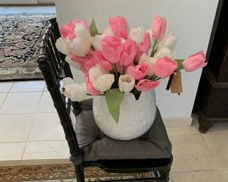 Tulips - pink and white