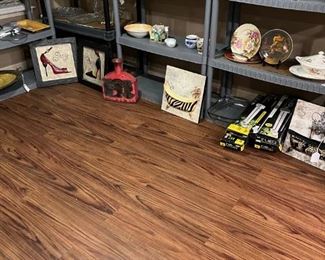 Various household items and led lights