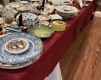 Plates and porecelain