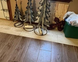 Metal christmas trees