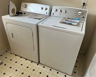 Kenmore washer and dryer
