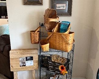 Baskets including Longaberger