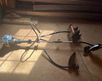 Craftsman 3 piece set: trimmer, edger, and tiller