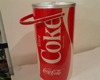 Coca-Cola cooler. Made by Westbend, 15 in tall