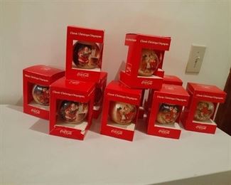 Coca-Cola Christmas ornaments
