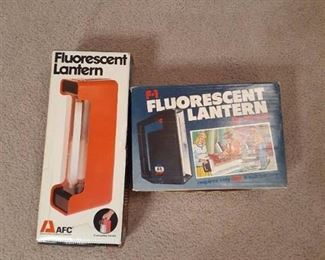 (2) fluorescent lanterns