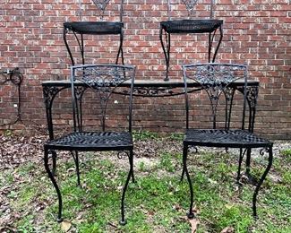 Woodard wrought iron patio furniture 
