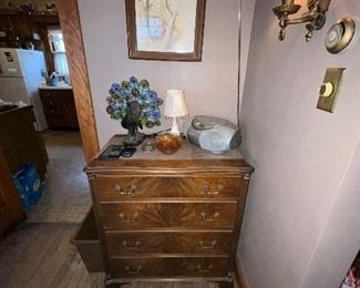 Nice antique four drawer dresser