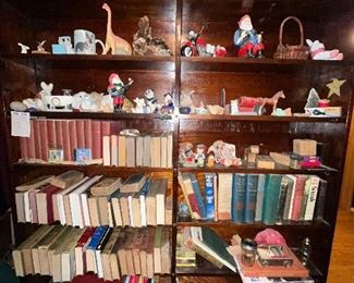 Vintage and antique books