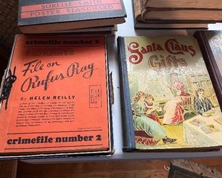 Antique and vintage books