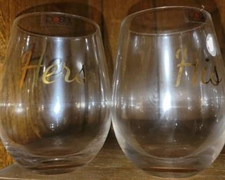 wine glasses