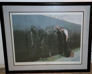 Vietnam wall print 