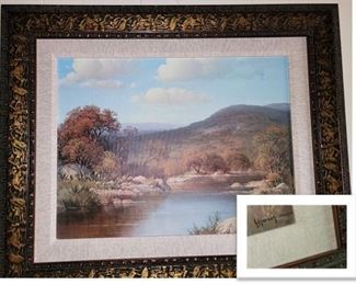 G. Harvey Print on Canvas