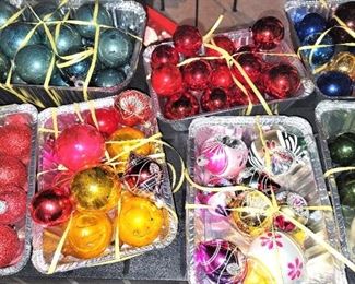 Shiny Brite ornaments