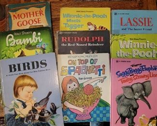 retro children's books