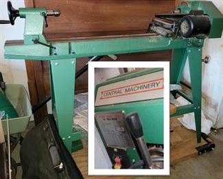 Central Machinery Lathe