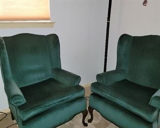 Wingback chair set