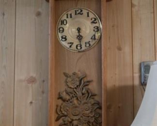 Blonde Wall Clock