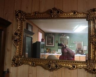 Gold Mirror from 1950's