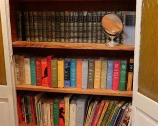 We have lots of Books and Flower Vases