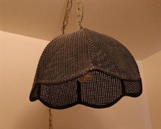 Wicker Hanging Lamp