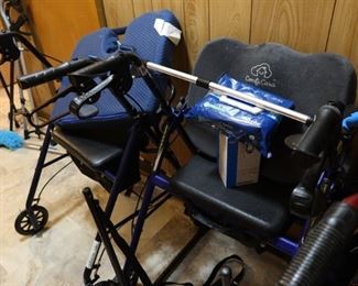 2 Walkers with Seats then we have 4 more walkers