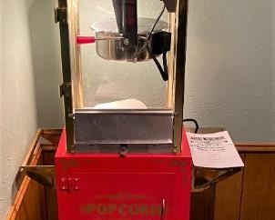 AWESOME THEATER STYLE PRO POPCORN MACHINE.
