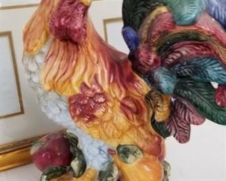 Large Rooster figurine