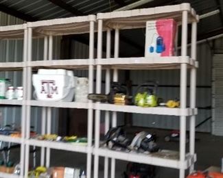 Plastic Shelving Units