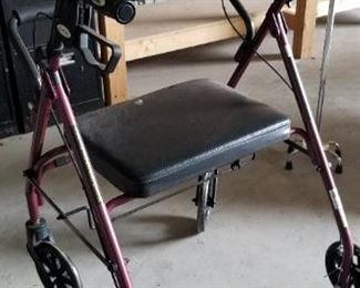 Large, heavy duty Drive rolater walker