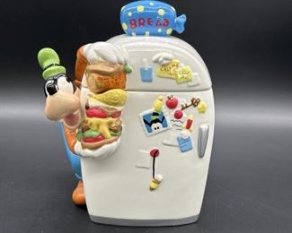 Disney Goofy & The Talking Refrigerator Cookie Jar