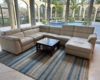 Rug, Sofa & coffee table