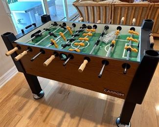 Carrom foosball game