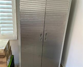 2 door metal cabinet