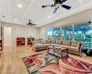 Rooms as Art rug          Sectional sofa